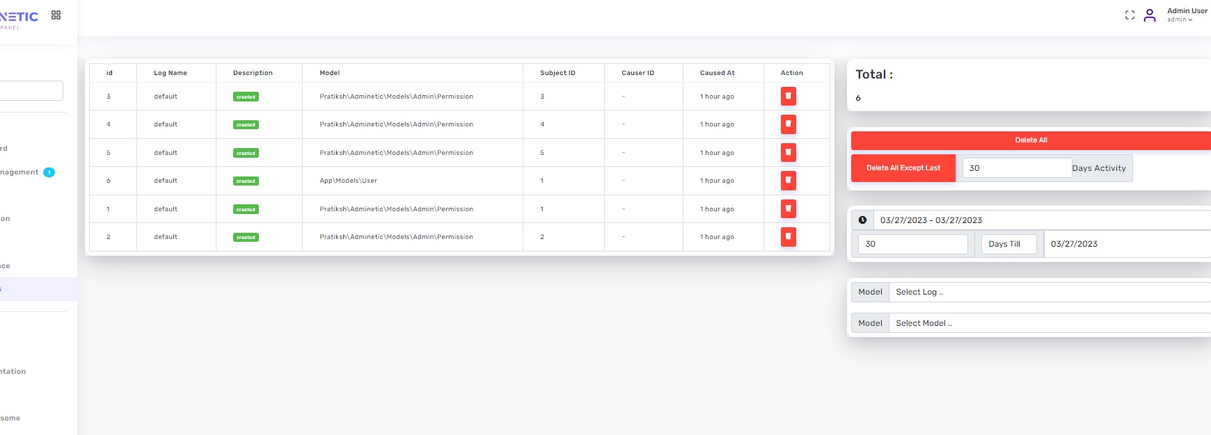 Activity Module